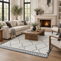 Mitanni Home 45115A CREAM/ANTHRACITE area rug, photo 1