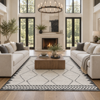 Mitanni Home 45115A CREAM/ANTHRACITE area rug, photo 5