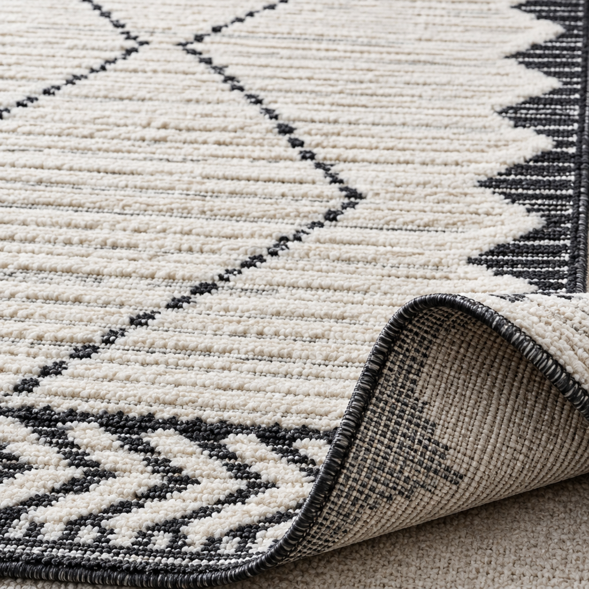 Mitanni Home 45115A CREAM/ANTHRACITE area rug, photo 8