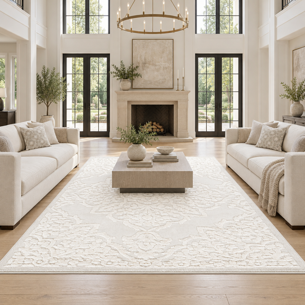 Mitanni Home 45116A CREAM/CREAM area rug, photo 5