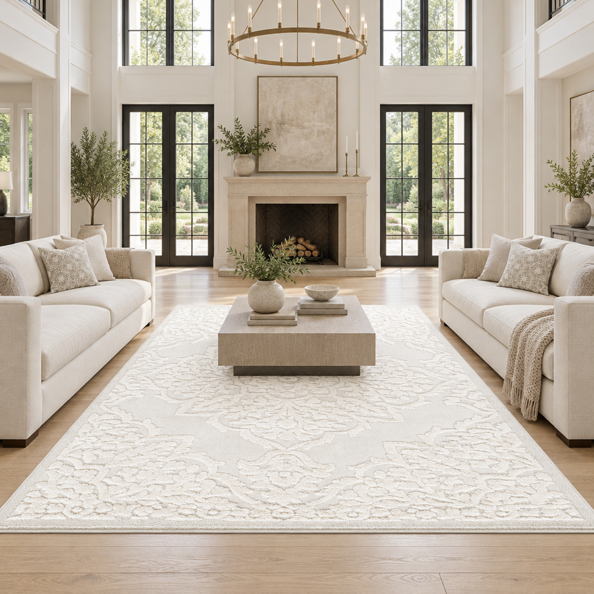 Mitanni Home 45116A CREAM/CREAM area rug, photo 5