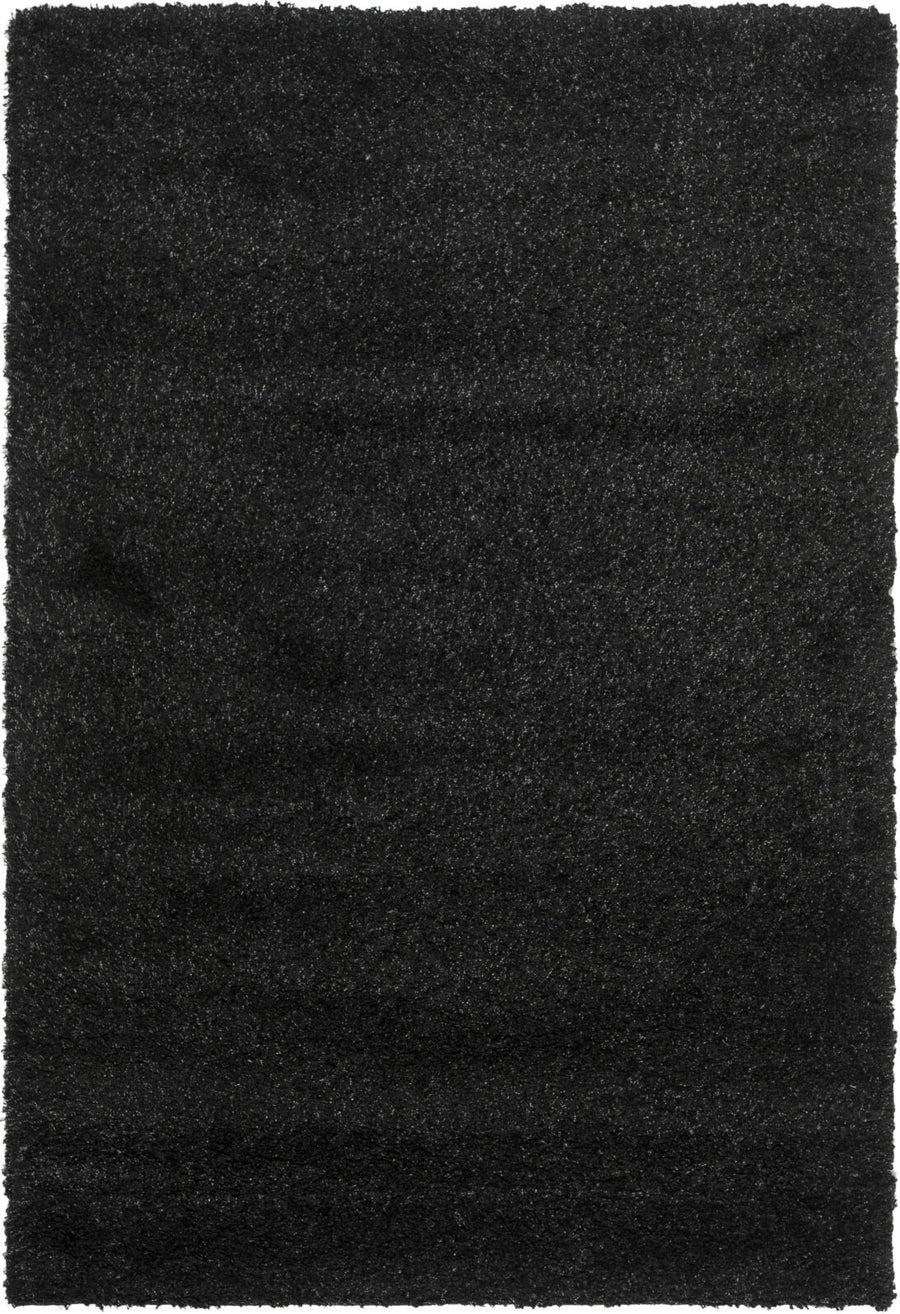 Mitanni Home 10101A | BLACK | 5'x7, 7'5''x 9'5'' | black shaggy
