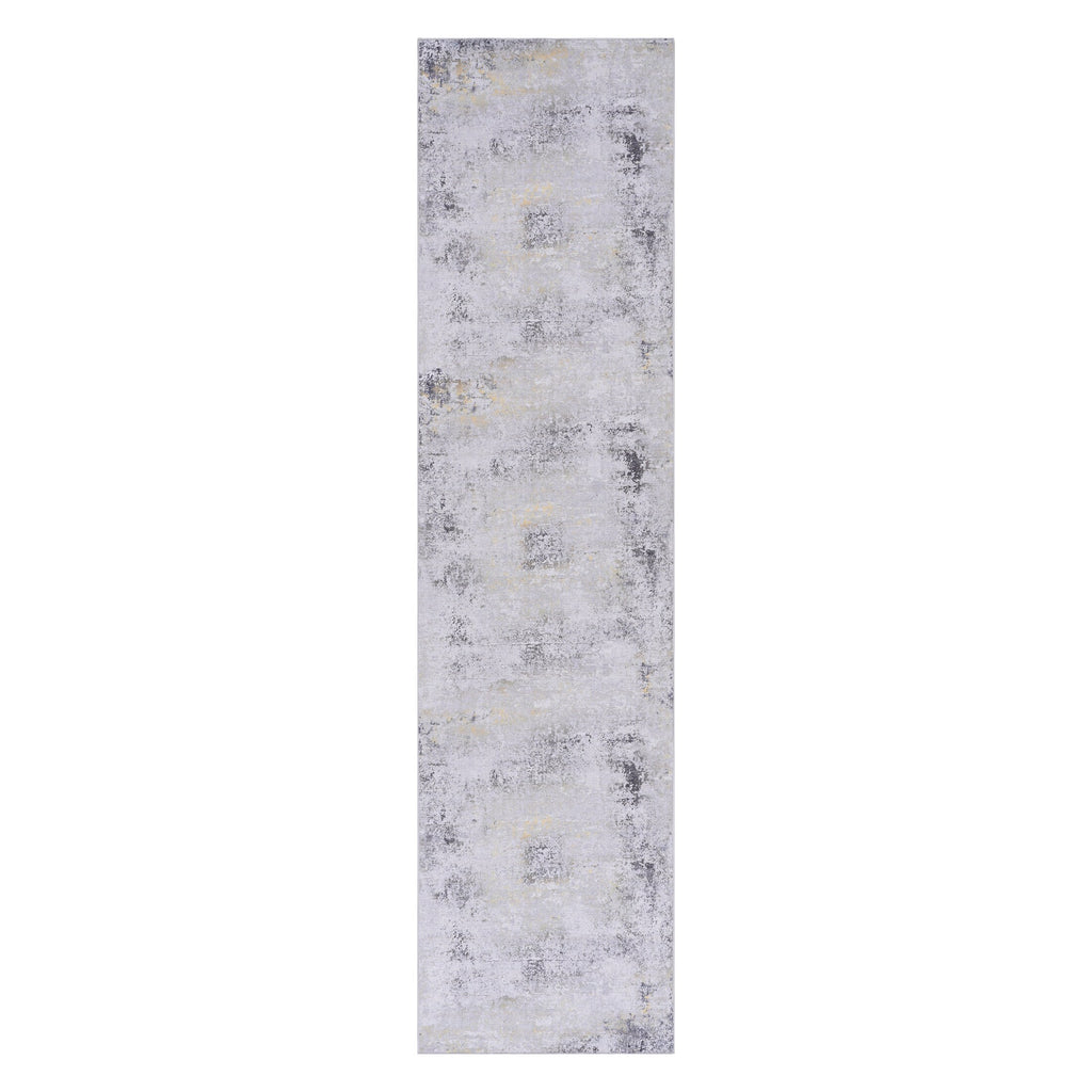 Mitanni Home 33744A | GRAY/GOLD | 2' x 3', 2'6'' x 10', 3' x 5', 4' x 6', 5' x 8', 6' x 9', 8' x 10', 9' x 12' | 33744A-Gray-Gold_Runner_2