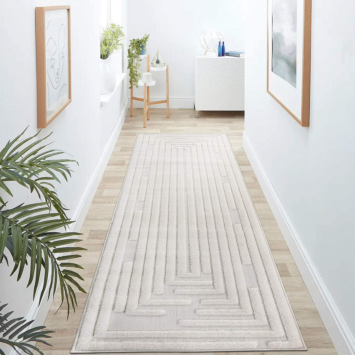 Mitanni Home 45114A | CREAM | 2'2''x8' | 1-810109226740