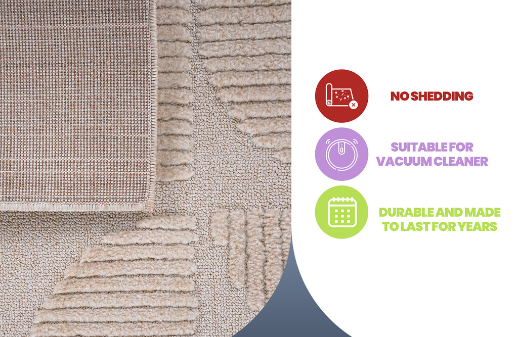 Mitanni Home 45113A | BEIGE | 2'2''x8' | 7-810109226696